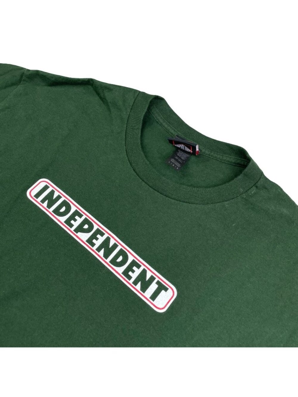 VTG Y2K Independent Truck Company Men's 100% Cotton S/S T-Shirt Green • Large